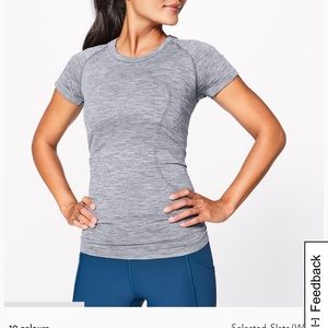 Selling purple/black swift tech lulu lemon tshirt